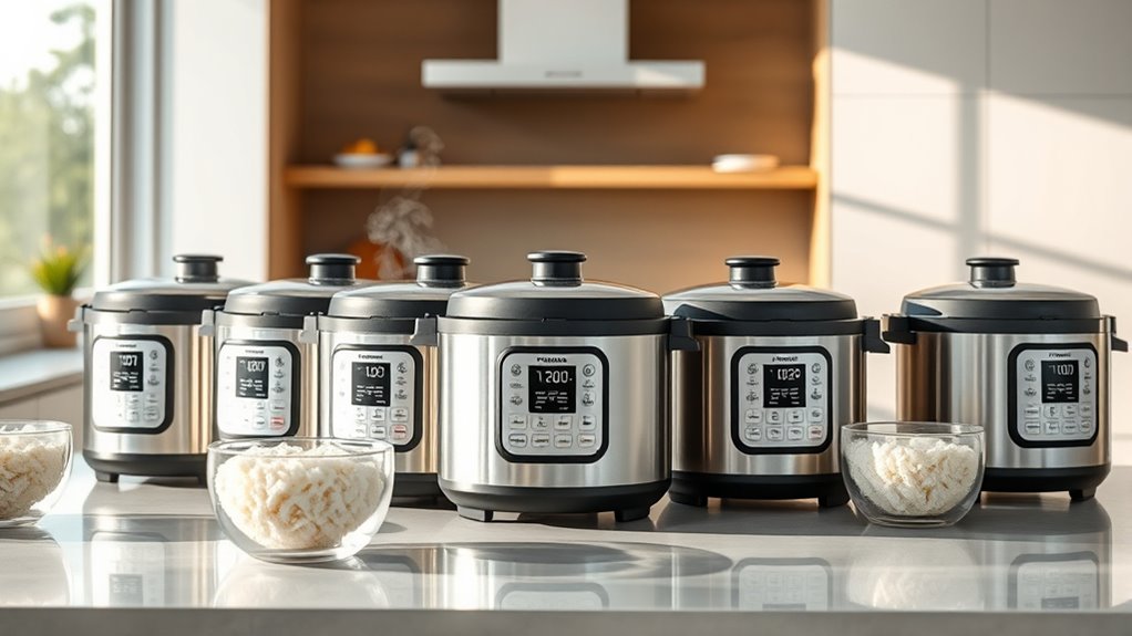top stainless steel rice cookers