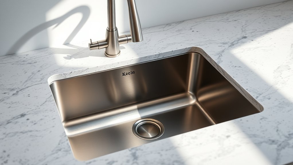 top stainless steel sinks