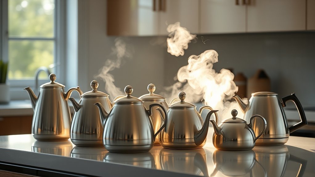 top stainless steel teapot picks