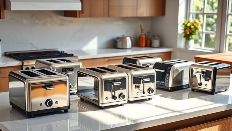 top stainless steel toasters
