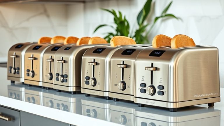top stainless steel toasters