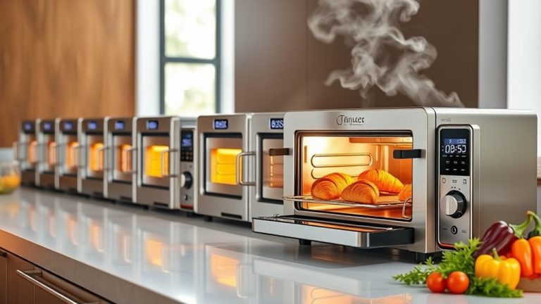 top steam toaster ovens