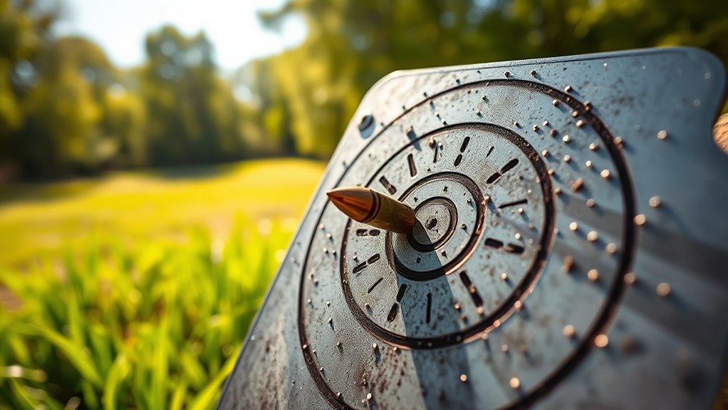 top steel pistol targets