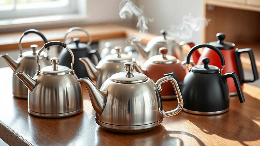 top stovetop tea kettles