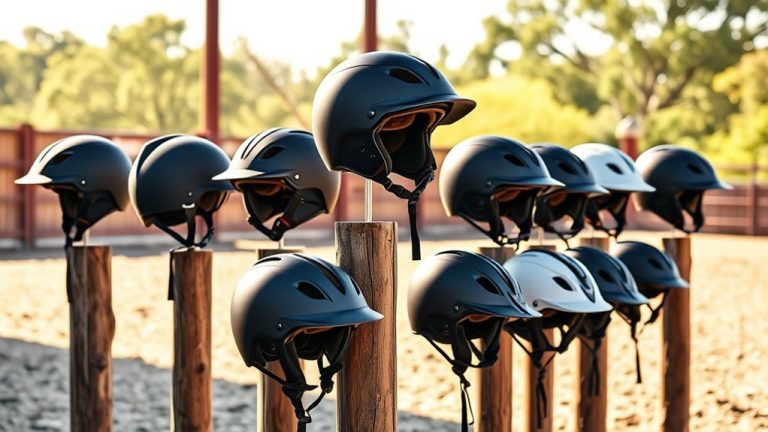 top stylish horse riding helmets