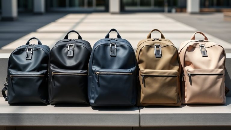 top stylish minimalist backpacks