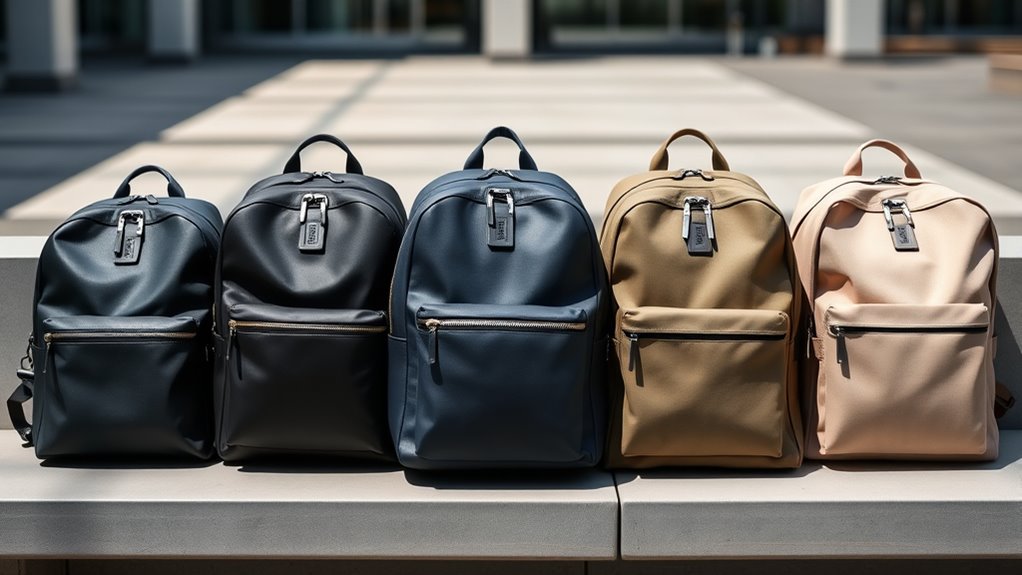 top stylish minimalist backpacks