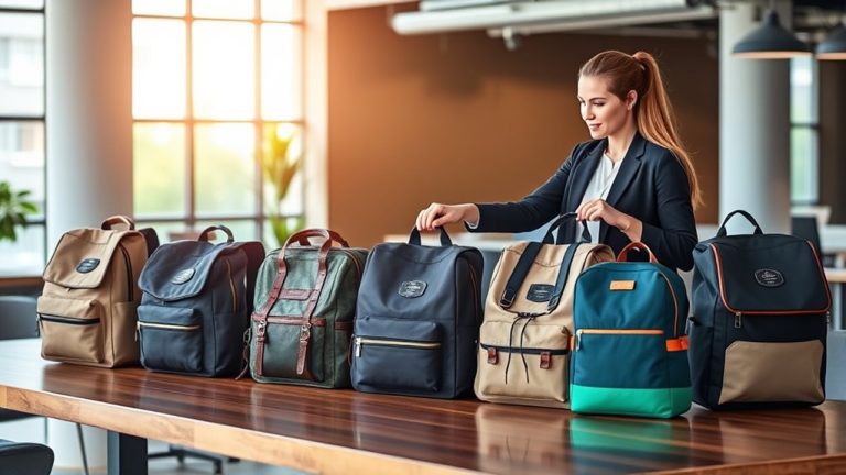 top stylish women s work backpacks
