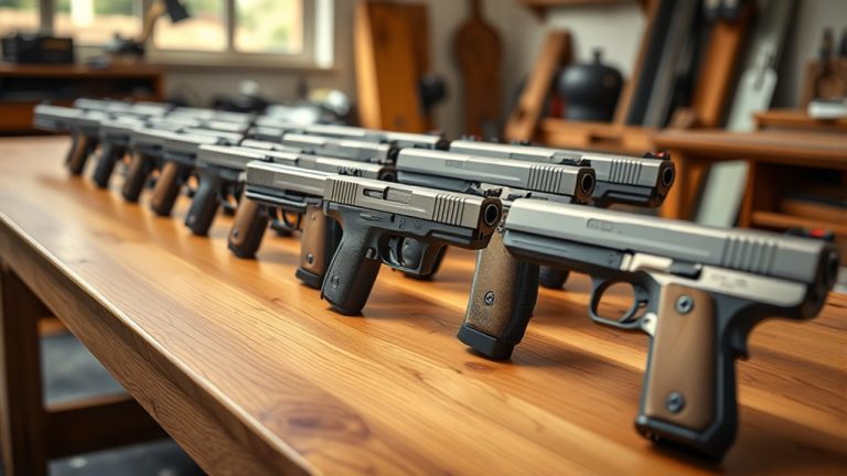 top t side pistols