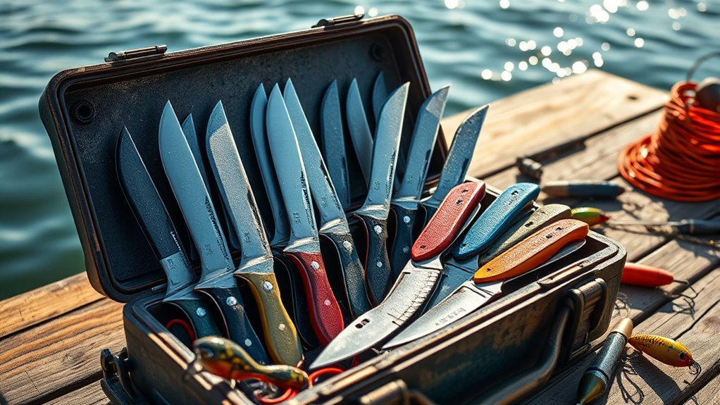 top tackle box knives