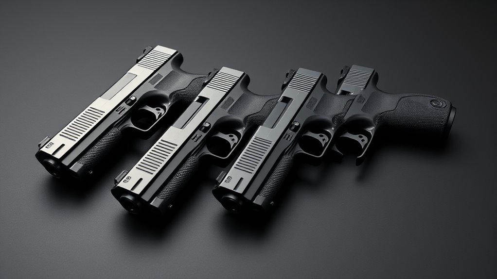 top threaded barrel handguns