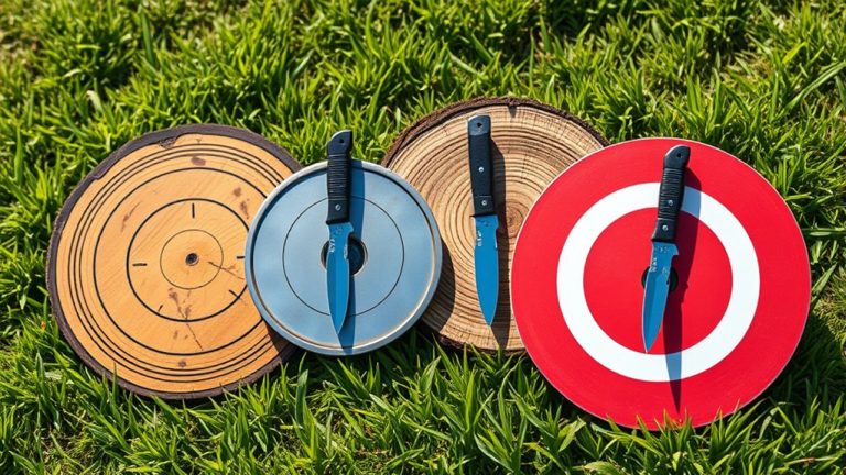 top throwing knife targets