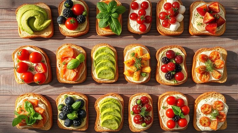 top toast topping ideas