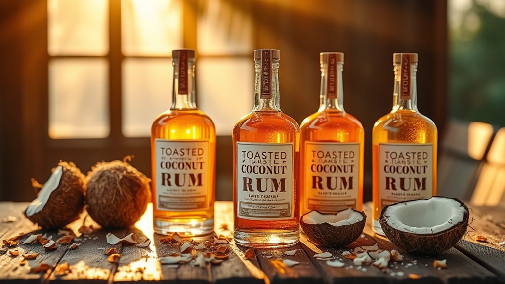 top toasted coconut rums
