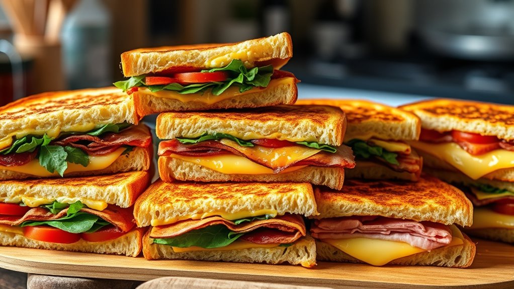 top toasted sandwich picks