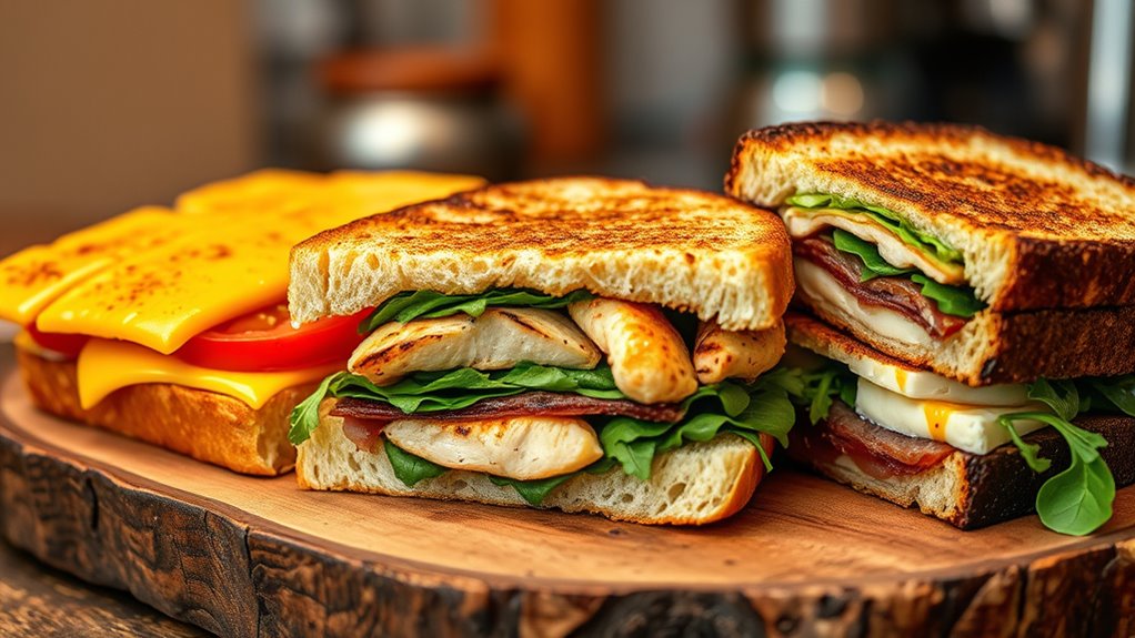 top toasted sandwich recipes