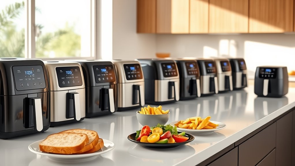 top toaster air fryer combos