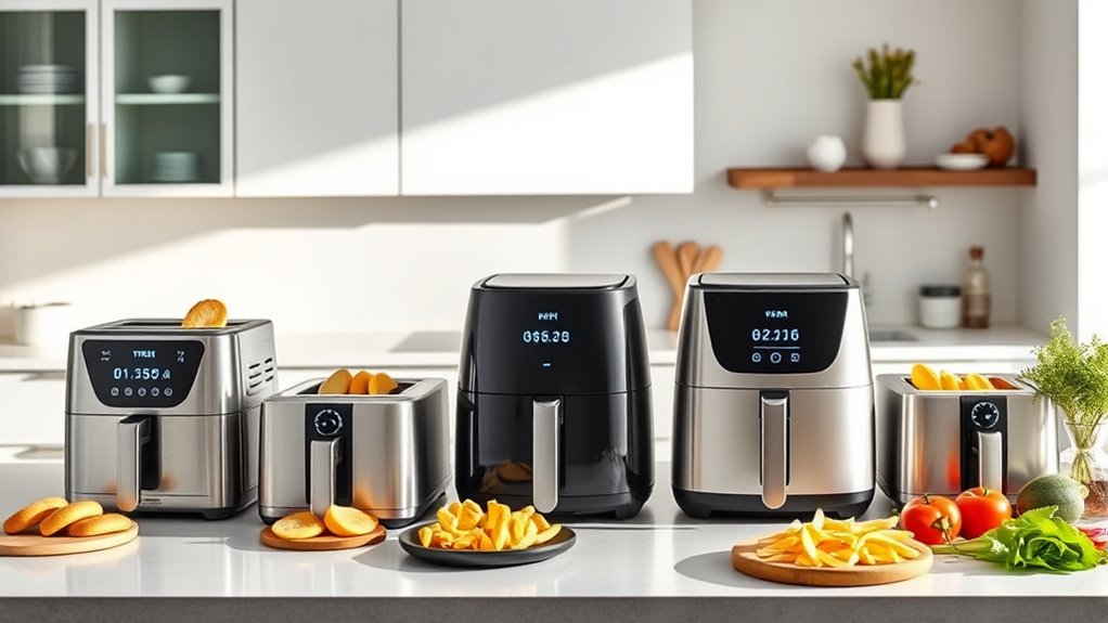 top toaster air fryer combos
