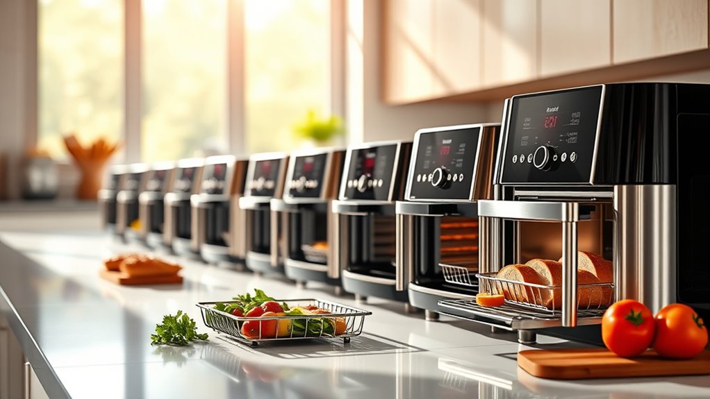 top toaster air fryer combos