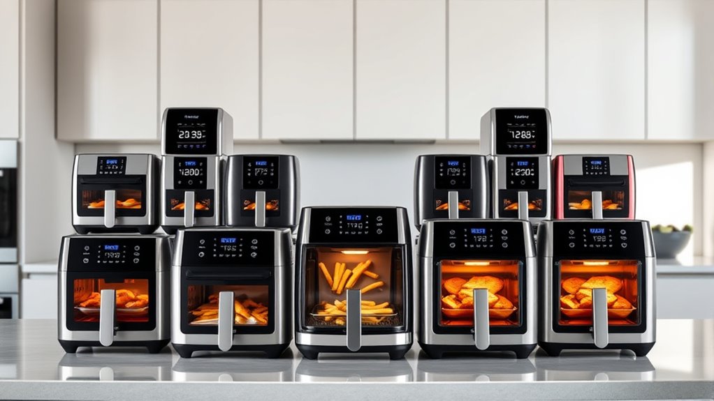 top toaster air fryer ovens
