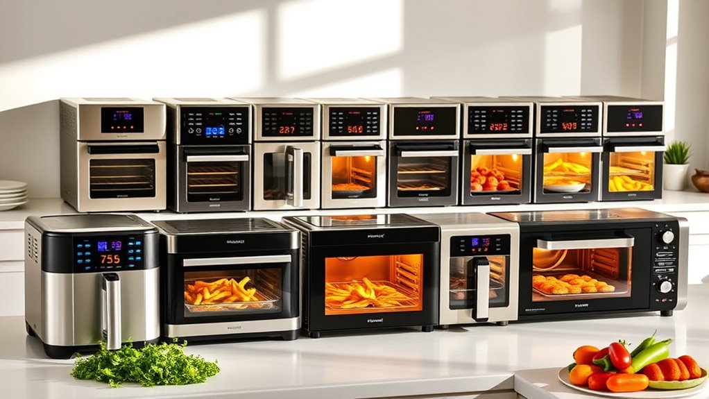top toaster air fryer ovens