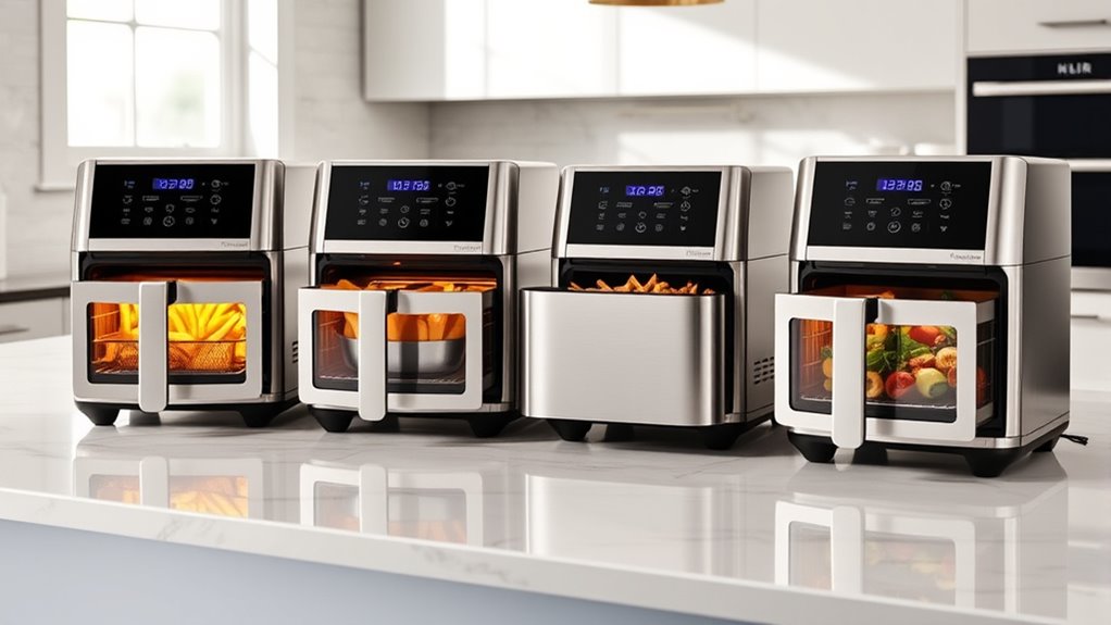 top toaster oven air fryers