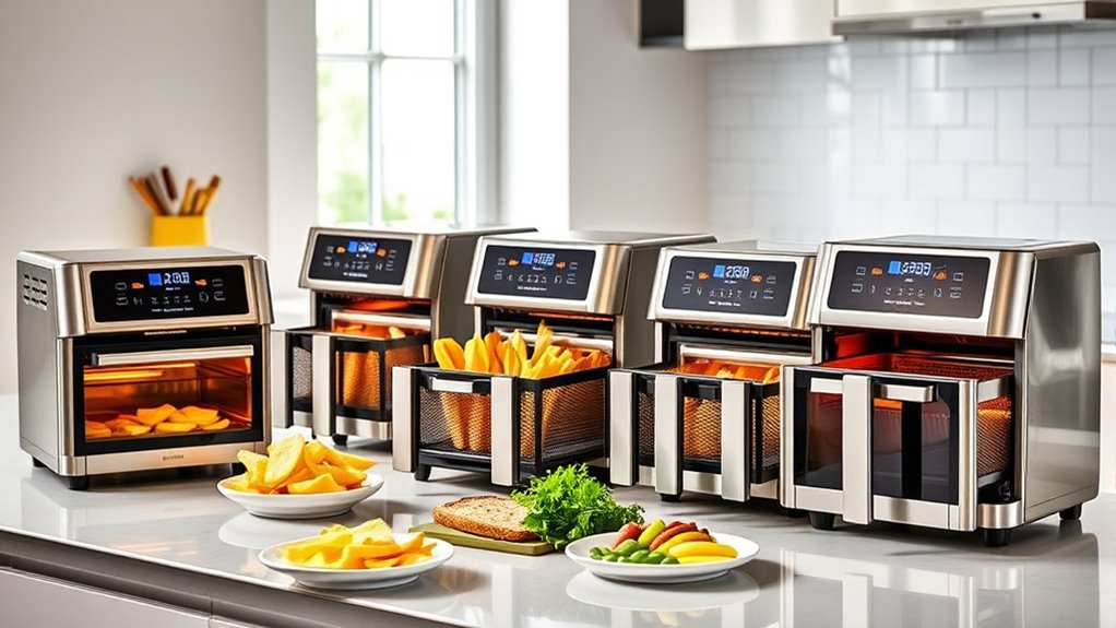 top toaster oven air fryers