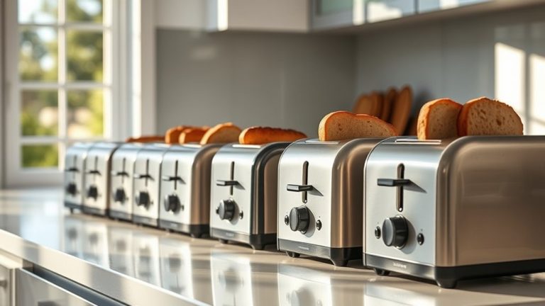 top toasters with crumb trays
