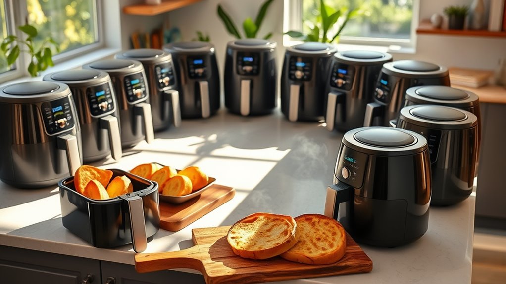 top toasting air fryers