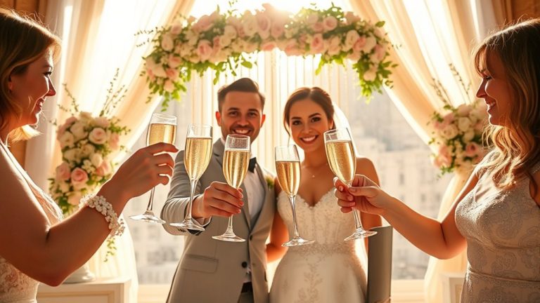 top toasts for wedding celebration