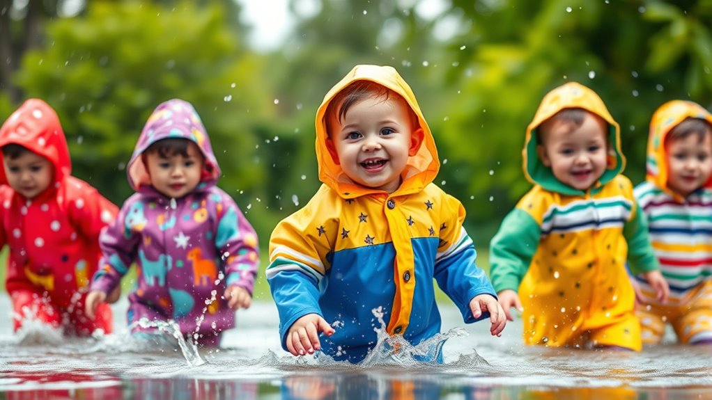 top toddler rain ponchos