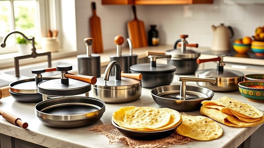 top tortilla press and cookers