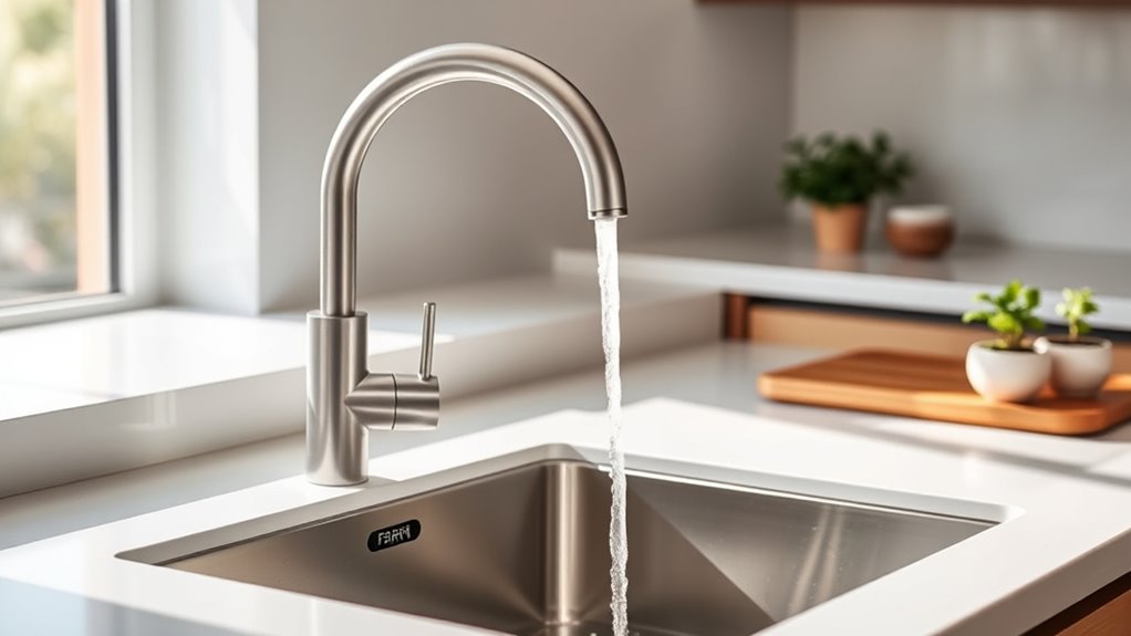 top touch activated kitchen faucets