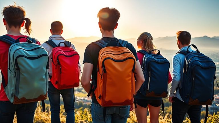 top trendy travel backpacks