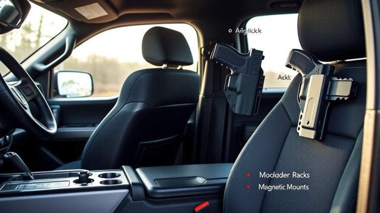 top truck pistol holders