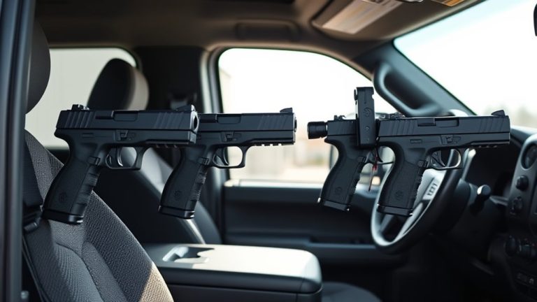 top truck pistol mounts