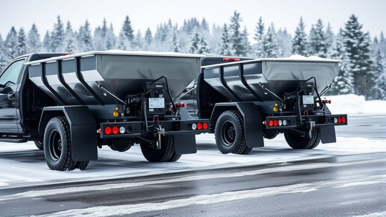 top truck salt spreaders