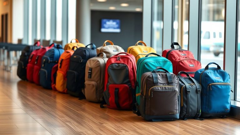 top under seat travel backpacks