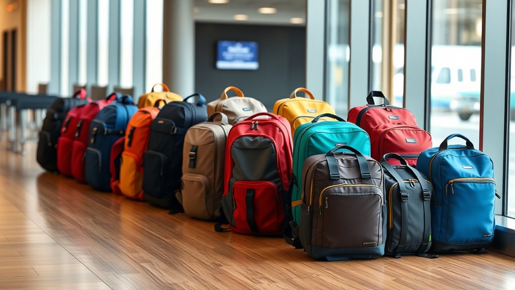 top under seat travel backpacks