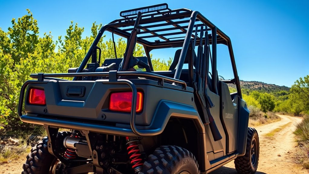 top utv gun rack options