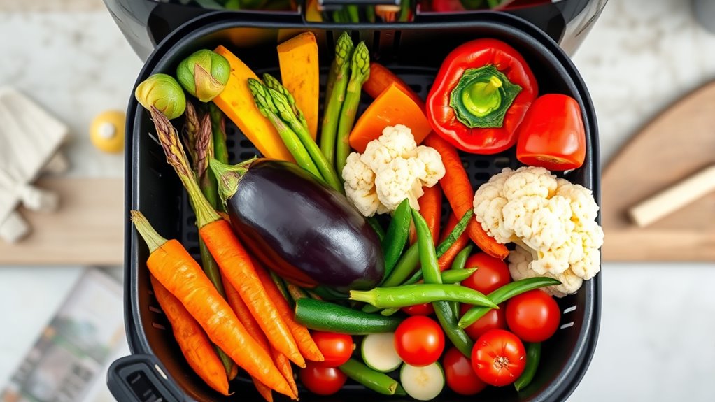 top vegetables for air fryer