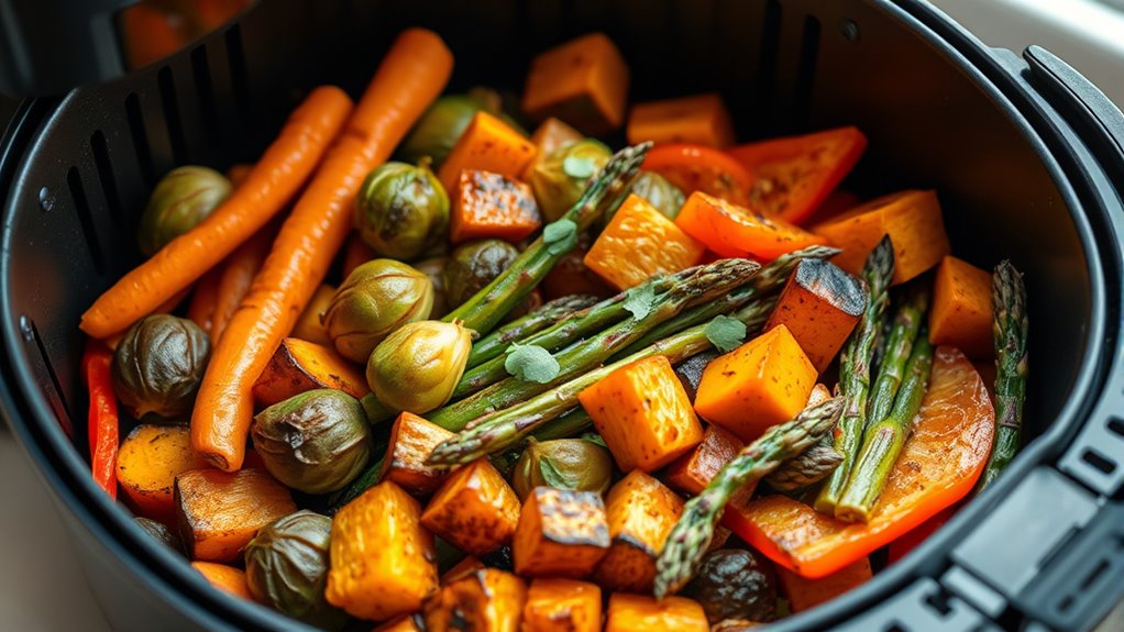 top vegetables for air frying