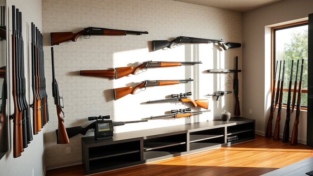 top wall gun rack options