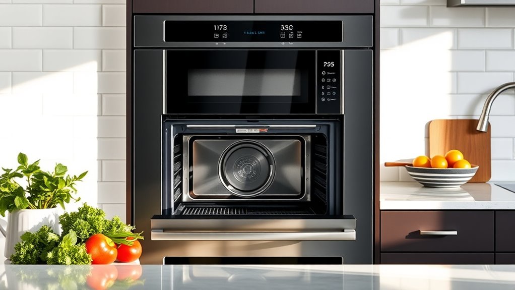 top wall oven microwave combos