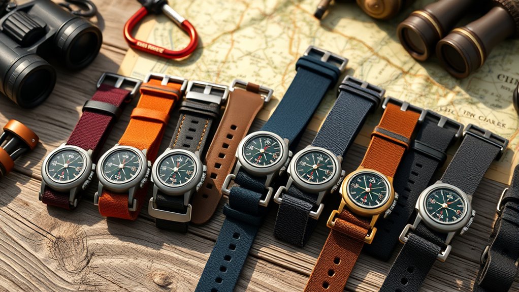 top watch band compass selection