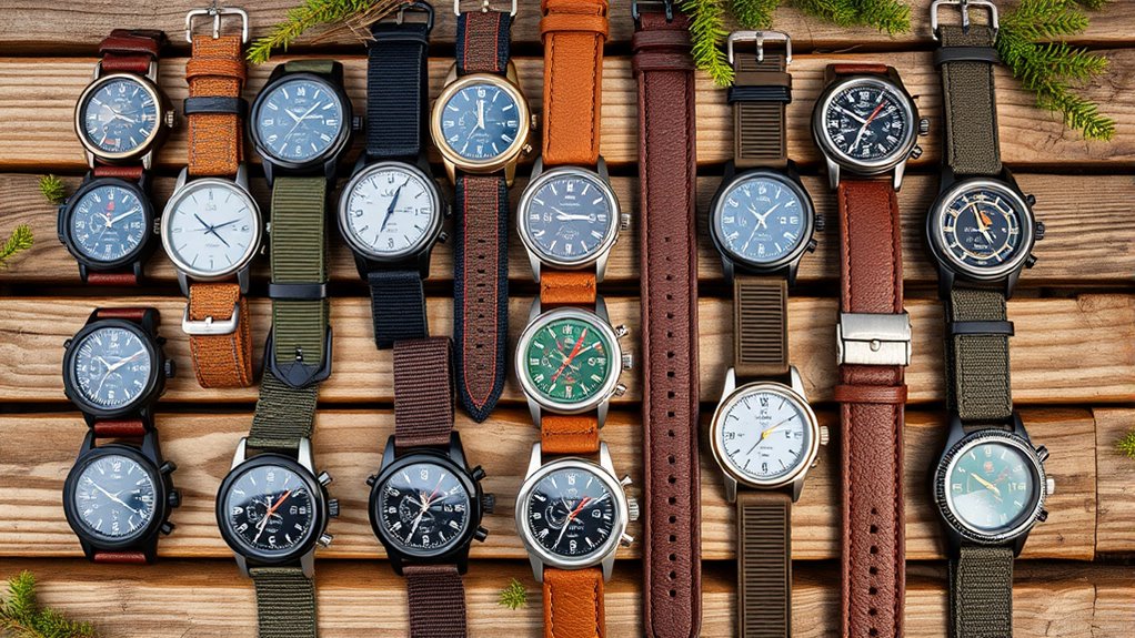 top watch strap compass selection
