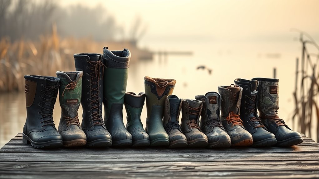 top waterfowl hunting boots