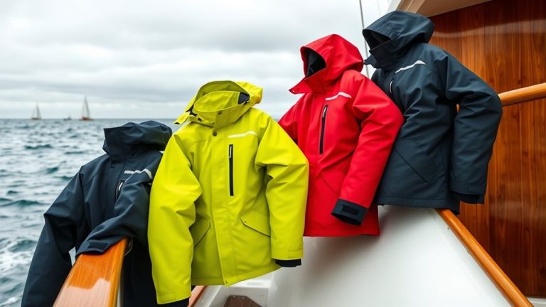 top waterproof boating jackets