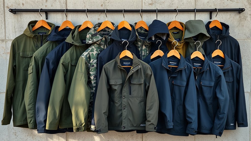 top waterproof military jackets