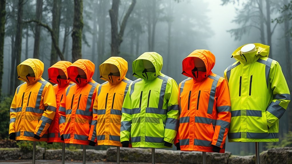 top waterproof safety jackets